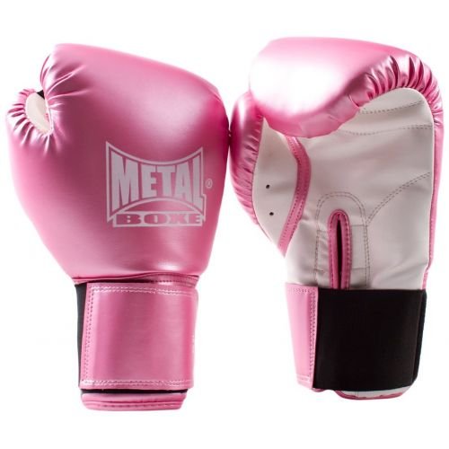 Metal Boxe MB221 - Guantes de boxeo, color rosa - rosa, tamaño 10 onzas