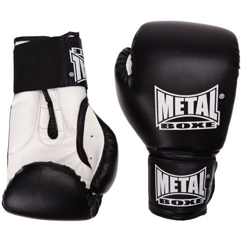 Metal Boxe PB480 - Guantes de Boxeo, Negro, Tamaño 10 oz Metal Boxe PB480 - Guantes de Boxeo, Negro, Tamaño 10 oz
