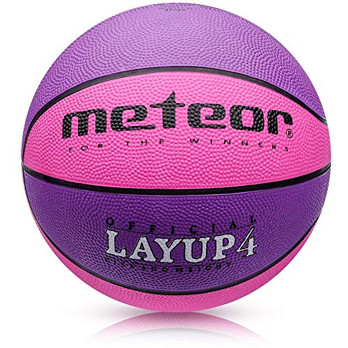 meteor Balón Baloncesto Talla 4 Pelota Basketball Bebe Ball Infantil Niño Balon Basquet - Baloncesto Ideal para los niños y jouvenes para Entrenar y Jugar - Tamaño 4 Layup meteor Balón Baloncesto Talla 4 Pelota Basketball Bebe Ball Infantil Niño Balon Basquet - Baloncesto Ideal para los niños y jouvenes para Entrenar y Jugar - Tamaño 4 Layup