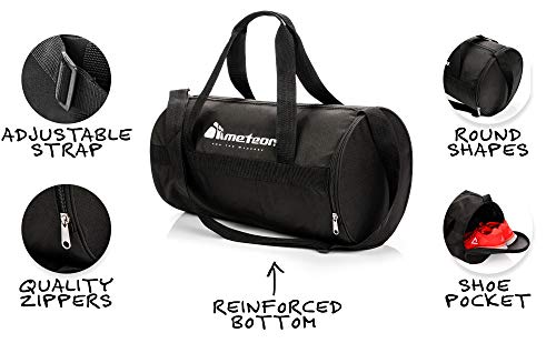 meteor Bolsa Deporte Viaje Gimnasio con Compartimento Separado para Zapatos Duffle Bag para Hombre Mujer Ultraligera Plegable Bolsa Deportiva 25 L Yoga Bolsa Fin de Semana (Gris/Negro, 25 L) meteor Bolsa Deporte Viaje Gimnasio con Compartimento Separado para Zapatos Duffle Bag para Hombre Mujer Ultraligera Plegable Bolsa Deportiva 25 L Yoga Bolsa Fin de Semana (Gris/Negro, 25 L)