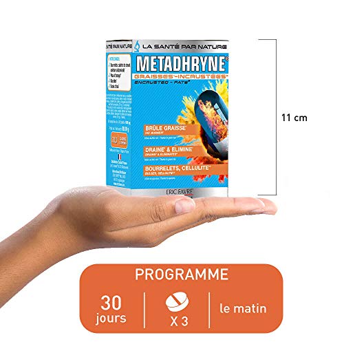 Methadryne – Quemador grasa Draina & elimina | pérdida de peso y eliminación | Quema grasa natural y eficaz para mujeres y hombres | 90 comprimidos – Laboratorio francés Eric Favre Methadryne – Quemador grasa Draina & elimina | pérdida de peso y eliminación | Quema grasa natural y eficaz para mujeres y hombres | 90 comprimidos – Laboratorio francés Eric Favre