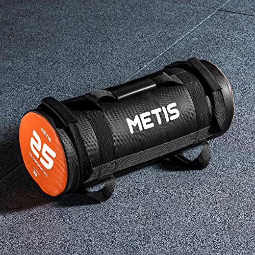 METIS Sacos Búlgaros – 5kg to 25kg | Sacos Lastrados de Fitness para Ganar Musculo, Equilibrio y Fuerza – Entrena en Casa y en el Gimnasio (15kg)