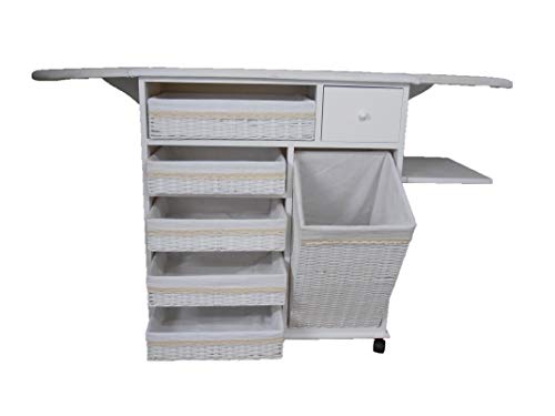 Meyvaser Mueble planchador Estoril (Blanco)