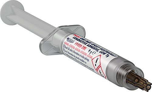 MG Chemicals 9400 Adhesivo conductor eléctrico de una pieza, bajo TG, dispensador de 3 ml (mantener congelado para extender la vida útil)