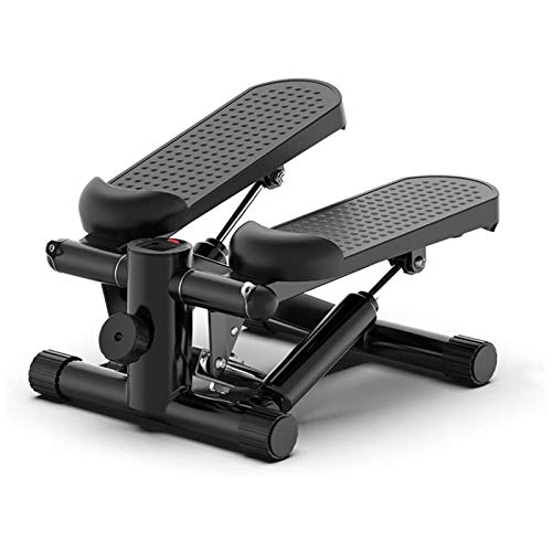 MGIZLJJ Máquinas de Step Steppers Mini Stair Stepper, Equipo de Gimnasio Twist Silent Giro, Cilindro Hidráulico Doble Absorción, Adecuado for Sala de Estar, Oficina, Gimnasio