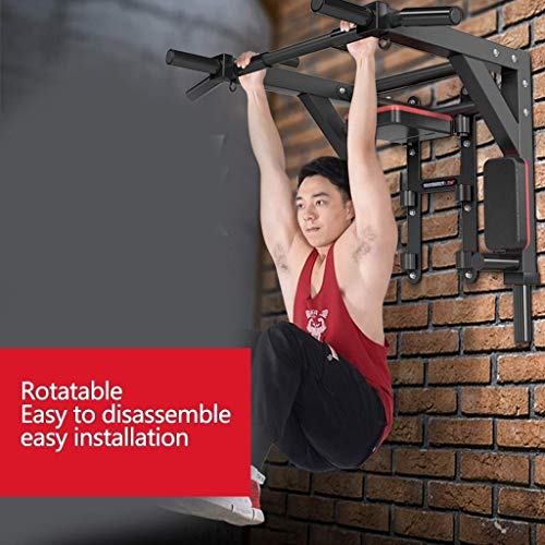 MGIZLJJ Montado en la Pared del Pull-Up Bar Multi-Grip Entrenamiento de la Fuerza del Equipo ayudará a Crear músculo y la Figura (Color : White) MGIZLJJ Montado en la Pared del Pull-Up Bar Multi-Grip Entrenamiento de la Fuerza del Equipo ayudará a Crear músculo y la Figura (Color : White)