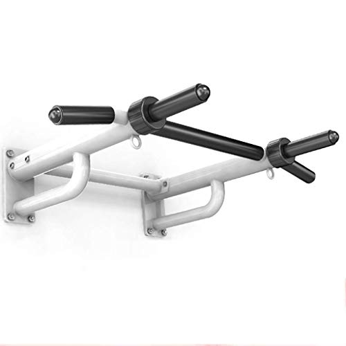 MGIZLJJ Multi-función de Hogares Pull-Up Bar de Montaje en Pared Diseño cómodo de Usar una Buena Estabilidad (Color : White)