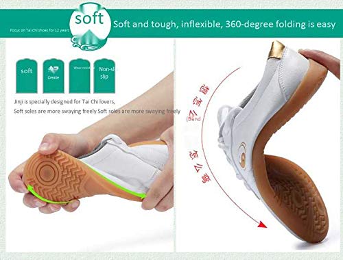 miaomimi Tai Chi Zapatos de mujer suela de goma cuero suave cuero para hombre tai chi zapatos de entrenamiento de artes marciales zapatos de invierno más terciopelo grueso zapatos de algodón miaomimi Tai Chi Zapatos de mujer suela de goma cuero suave cuero para hombre tai chi zapatos de entrenamiento de artes marciales zapatos de invierno más terciopelo grueso zapatos de algodón