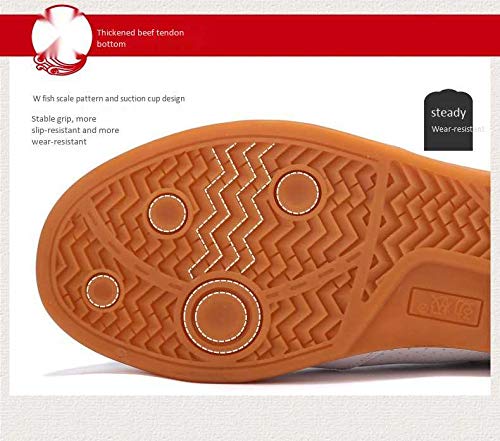 miaomimi Tai Chi Zapatos de mujer suela de goma cuero suave cuero para hombre tai chi zapatos de entrenamiento de artes marciales zapatos de invierno más terciopelo grueso zapatos de algodón miaomimi Tai Chi Zapatos de mujer suela de goma cuero suave cuero para hombre tai chi zapatos de entrenamiento de artes marciales zapatos de invierno más terciopelo grueso zapatos de algodón