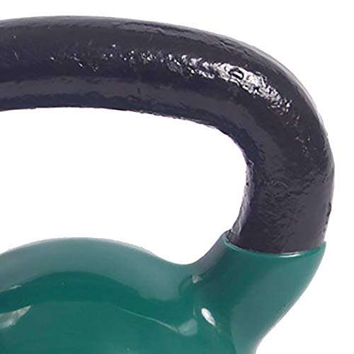 MICEROSHE Mancuernas Duraderas 16kg / 20kg / 24kg Fitness Mancuernas Hombres y Mujeres hogar Deportes inmersión Kettlebell Experiencia Confortable (Color : Verde, Size : One-Size)