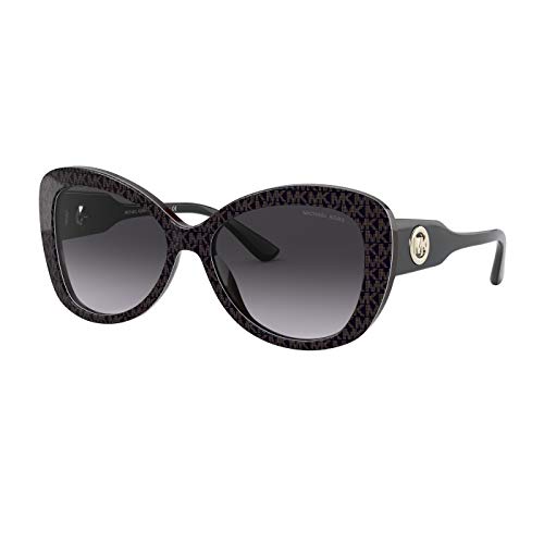 Michael Kors 0MK2120 Gafas, BLACK/GREY SHADED, 56 para Mujer