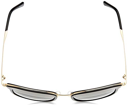 MICHAEL KORS Adrianna I, Gafas de Sol Unisex-Adulto, Negro (Black/Gold 110011), 54 MICHAEL KORS Adrianna I, Gafas de Sol Unisex-Adulto, Negro (Black/Gold 110011), 54