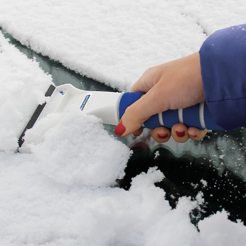 Michelin 92100 Raspador de hielo con poliestireno de alto impacto, azul / blanco Michelin 92100 Raspador de hielo con poliestireno de alto impacto, azul / blanco
