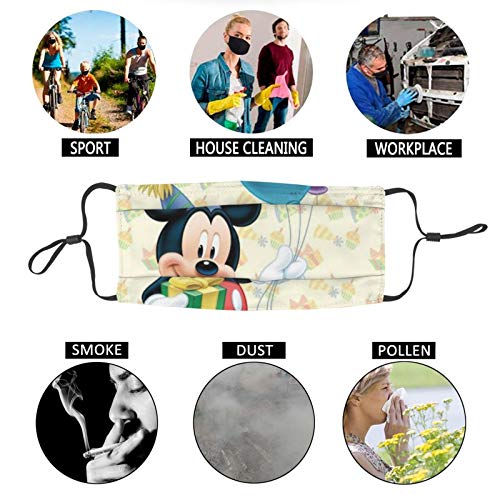 Mickey sosteniendo un globo las máscaras masculinas y femeninas son transpirables a prueba de polvo lavables reutilizables ciclismo al aire libre Camping esquí viaje Mickey sosteniendo un globo las máscaras masculinas y femeninas son transpirables a prueba de polvo lavables reutilizables ciclismo al aire libre Camping esquí viaje
