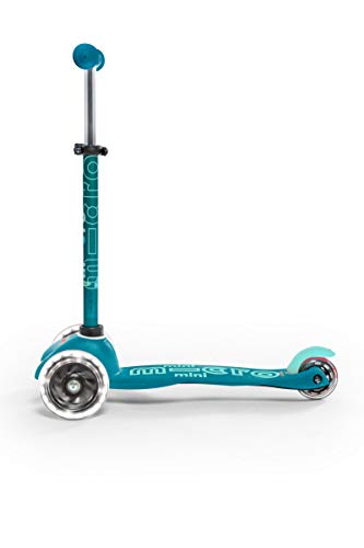 Micro® Mini Deluxe LED, Original Design, 2-5 Años, Peso 1,95kg, Carga Máx. 50Kg, Altura 48-68 cm, Patinete 3 Ruedas con iluminación LED, Rodamientos ABEC9, Plataforma Antideslizante. (Aqua) Micro® Mini Deluxe LED, Original Design, 2-5 Años, Peso 1,95kg, Carga Máx. 50Kg, Altura 48-68 cm, Patinete 3 Ruedas con iluminación LED, Rodamientos ABEC9, Plataforma Antideslizante. (Aqua)