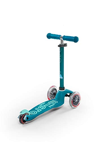 Micro® Mini Deluxe, Original Design, 2-5 Años, Peso 1,95kg, Carga Máx. 50Kg, Altura 48-68 cm, Patinete 3 Ruedas PU 120/80mm, Rodamientos ABEC9, Plataforma antideslizante. (Aqua) Micro® Mini Deluxe, Original Design, 2-5 Años, Peso 1,95kg, Carga Máx. 50Kg, Altura 48-68 cm, Patinete 3 Ruedas PU 120/80mm, Rodamientos ABEC9, Plataforma antideslizante. (Aqua)