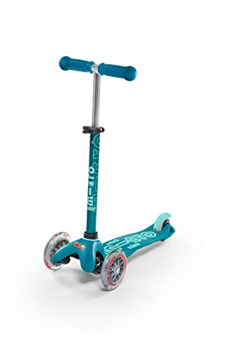 Micro® Mini Deluxe, Original Design, 2-5 Años, Peso 1,95kg, Carga Máx. 50Kg, Altura 48-68 cm, Patinete 3 Ruedas PU 120/80mm, Rodamientos ABEC9, Plataforma antideslizante. (Aqua) Micro® Mini Deluxe, Original Design, 2-5 Años, Peso 1,95kg, Carga Máx. 50Kg, Altura 48-68 cm, Patinete 3 Ruedas PU 120/80mm, Rodamientos ABEC9, Plataforma antideslizante. (Aqua)