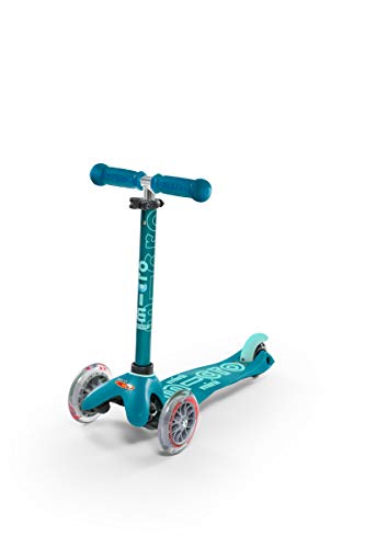 Micro® Mini Deluxe, Original Design, 2-5 Años, Peso 1,95kg, Carga Máx. 50Kg, Altura 48-68 cm, Patinete 3 Ruedas PU 120/80mm, Rodamientos ABEC9, Plataforma antideslizante. (Aqua) Micro® Mini Deluxe, Original Design, 2-5 Años, Peso 1,95kg, Carga Máx. 50Kg, Altura 48-68 cm, Patinete 3 Ruedas PU 120/80mm, Rodamientos ABEC9, Plataforma antideslizante. (Aqua)