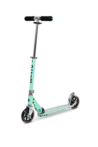 Micro® Speed+, Original Design, Patinete Plegable 2 Ruedas, Aluminio, Peso 3,75, Carga Máx 100Kg, Altura 66-96cm, Rodamientos ABEC 9 con absorción de Impactos. (Menta) Micro® Speed+, Original Design, Patinete Plegable 2 Ruedas, Aluminio, Peso 3,75, Carga Máx 100Kg, Altura 66-96cm, Rodamientos ABEC 9 con absorción de Impactos. (Menta)