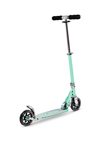 Micro® Speed+, Original Design, Patinete Plegable 2 Ruedas, Aluminio, Peso 3,75, Carga Máx 100Kg, Altura 66-96cm, Rodamientos ABEC 9 con absorción de Impactos. (Menta) Micro® Speed+, Original Design, Patinete Plegable 2 Ruedas, Aluminio, Peso 3,75, Carga Máx 100Kg, Altura 66-96cm, Rodamientos ABEC 9 con absorción de Impactos. (Menta)