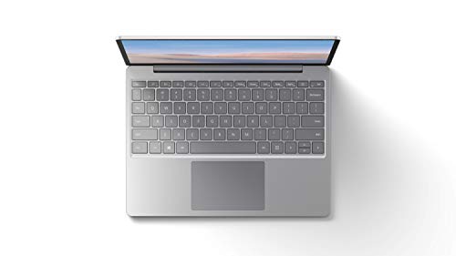 Microsoft Surface Laptop Go - Ordenador portátil 2 en 1 de 12.4" (Intel Core i5-1035G1, 4GB RAM, 64GB eMMC, Intel Graphics, Windows 10) Platino