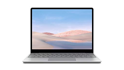 Microsoft Surface Laptop Go - Ordenador portátil 2 en 1 de 12.4" (Intel Core i5-1035G1, 4GB RAM, 64GB eMMC, Intel Graphics, Windows 10) Platino