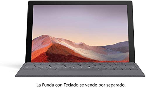 Microsoft Surface Pro 7 - Ordenador portátil 2 en 1 de 12.3" (Intel Core i5-1035G4, 8GB RAM, 128GB SSD, Intel Graphics, Windows 10) Plata
