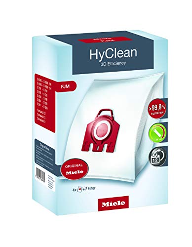 Miele HyClean 3D Efficiency, 4 Bolsas Recogepolvo y 2 Filtros Miele HyClean 3D Efficiency, 4 Bolsas Recogepolvo y 2 Filtros