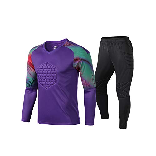 Mikelabo - Conjunto de Entrenamiento de Camiseta de fútbol de Manga Larga para Hombre chándales completos Pantalones de Jogging Sudaderas de Gimnasia Conjunto de Entrenamiento