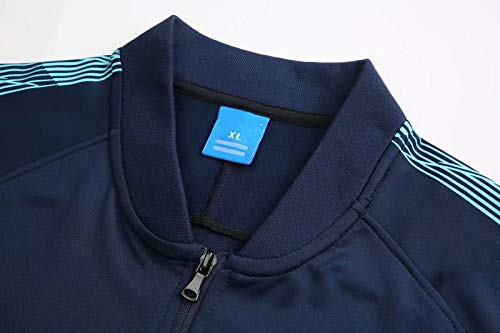 Mikelabo - Conjunto de Entrenamiento de Camiseta de fĂștbol de Manga Larga para Hombre chĂĄndales completos Pantalones de Jogging Sudaderas de Gimnasia Conjunto de Entrenamiento Mikelabo - Conjunto de Entrenamiento de Camiseta de fĂștbol de Manga Larga para Hombre chĂĄndales completos Pantalones de Jogging Sudaderas de Gimnasia Conjunto de Entrenamiento