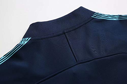 Mikelabo - Conjunto de Entrenamiento de Camiseta de fútbol de Manga Larga para Hombre chándales completos Pantalones de Jogging Sudaderas de Gimnasia Conjunto de Entrenamiento