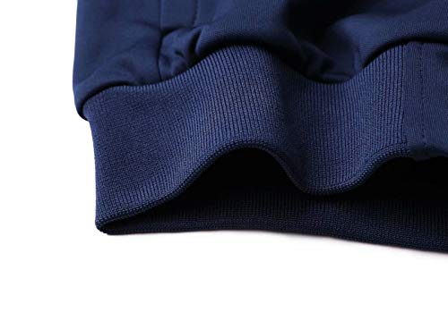 Mikelabo - Conjunto de Entrenamiento de Camiseta de fútbol de Manga Larga para Hombre chándales completos Pantalones de Jogging Sudaderas de Gimnasia Conjunto de Entrenamiento