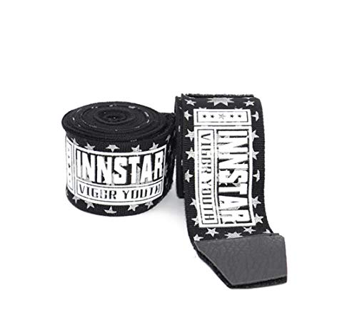 Mikelabo Guantillas MMA Wrist Wraps Boxeo Entrenamiento Vendas Boxeo Hombre/Mujer Comba Boxeo ，Mmay Artes Marciales-Vendas Elásticas De 3/5 Metros