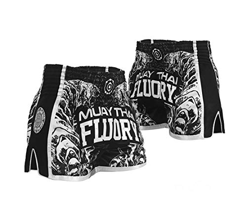 Mikelabo Muay Thai Fight Shorts, MMA Boxeo Shorts Boxeo Peto Entrenamiento Boxeo Hombre/Mujer MMA Entrenamiento calzón Grappling Martial Combat Shorts Shorts de Entrenamiento Arts Kickboxing