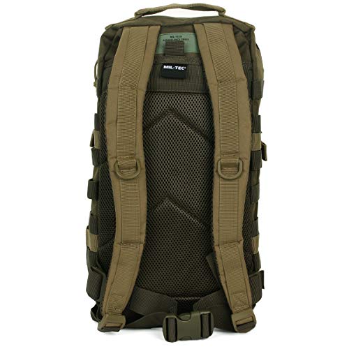 Mil-Tec US Assault Mochila Pequeño Ranger Green/Coyote