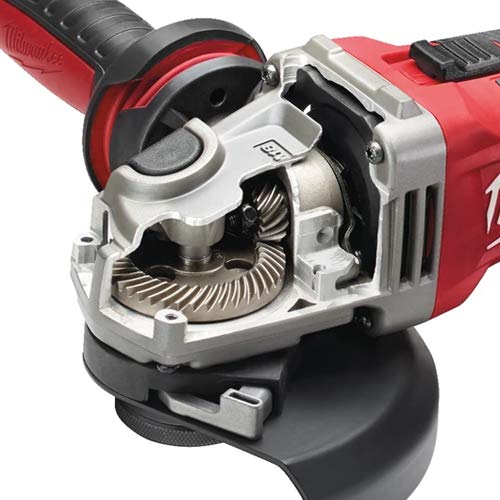 Milwaukee M18CAG-125XPD-0 Amoladora sin escobillas, 18 V, rojo Milwaukee M18CAG-125XPD-0 Amoladora sin escobillas, 18 V, rojo