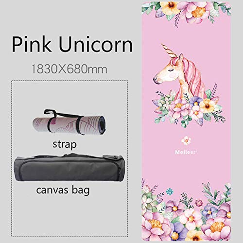 MINCHEDA Alfombra de Yoga Antideslizante con Bolsa de Esterilla de Yoga para Pilates, Ashtanga, Hatha, Yoga de Fisioterapia, 183 X 68 X 0,5 CM MINCHEDA Alfombra de Yoga Antideslizante con Bolsa de Esterilla de Yoga para Pilates, Ashtanga, Hatha, Yoga de Fisioterapia, 183 X 68 X 0,5 CM