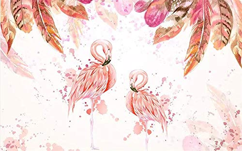 MINCOCO Medieval dibujado a mano flamenco rosa acuarela pluma TV fondo pared fabricante venta al por mayor papel tapiz mural personalizado foto pared, 430x300 cm (169.3 by 118.1 in) MINCOCO Medieval dibujado a mano flamenco rosa acuarela pluma TV fondo pared fabricante venta al por mayor papel tapiz mural personalizado foto pared, 430x300 cm (169.3 by 118.1 in)