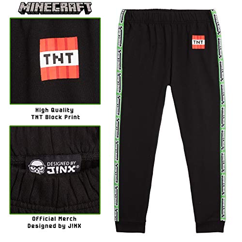 Minecraft Chandal NiƱo, Ropa NiƱo Deportiva, Pantalon Chandal en Color Gris o Negro, Pantalones Deporte Largos para Chicos, Regalos para NiƱos y Adolescentes Edad 5-14 AƱos (Negro, 5-6 aƱos) Minecraft Chandal NiƱo, Ropa NiƱo Deportiva, Pantalon Chandal en Color Gris o Negro, Pantalones Deporte Largos para Chicos, Regalos para NiƱos y Adolescentes Edad 5-14 AƱos (Negro, 5-6 aƱos)