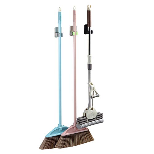 MINGZE 3 Piezas Soporte para escoba y fregona, autoadhesivo 304 Acero Inoxidable Colgador de escobas soporte fregonas sujeta cepillo Colgador de Escobas y Fregonas Adhesivos Pared MINGZE 3 Piezas Soporte para escoba y fregona, autoadhesivo 304 Acero Inoxidable Colgador de escobas soporte fregonas sujeta cepillo Colgador de Escobas y Fregonas Adhesivos Pared