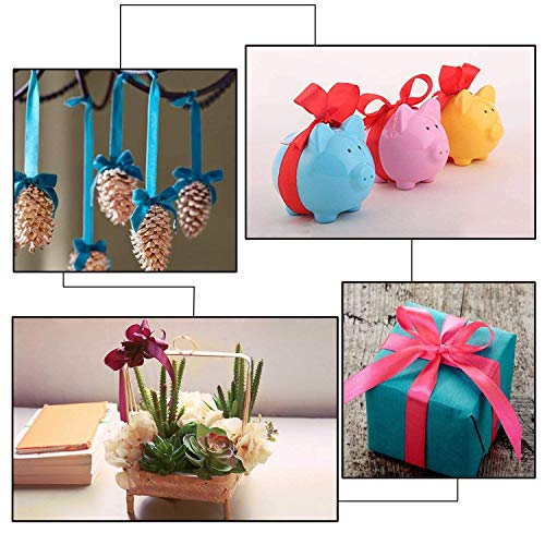 MINGZE 91m * 2.5cm Cinta de raso satén de color sólido, Cinta de Seda Tela, Cinta para manualidades, Envoltura de paquetes de regalo, Confección, Costura, Decoración de bodas (Cielo azul 211#) MINGZE 91m * 2.5cm Cinta de raso satén de color sólido, Cinta de Seda Tela, Cinta para manualidades, Envoltura de paquetes de regalo, Confección, Costura, Decoración de bodas (Cielo azul 211#)