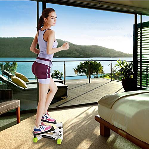 Mini ajustable paso a paso de aire escalador Paso ejercicio de la aptitud de la máquina con pantalla LCD de Hogares Gimnasio hidráulico Silencio paso a paso multi-función de pedal interior Piernas