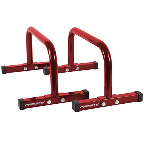 MINI BARRAS PARALELAS Professional L x An x Al: 60x35x29 cm | Empuñaduras de push-up con barras de flexiones