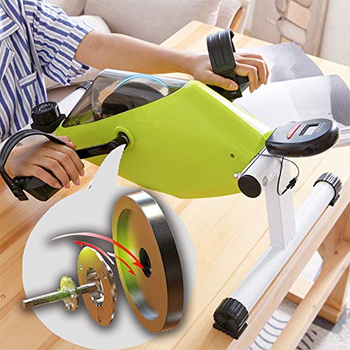 Mini Bicicleta estática, Control magnético del Soporte de Bicicletas Pedal de Fitness, Inicio estacionaria Piso de Las Bicicletas por Brazos piernas Terapia Física Mini Bicicleta estática, Control magnético del Soporte de Bicicletas Pedal de Fitness, Inicio estacionaria Piso de Las Bicicletas por Brazos piernas Terapia Física