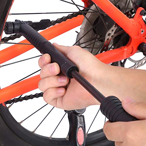 Mini bomba de bicicleta, bomba de marco portátil, bomba de neumáticos de bicicleta de alta presión de 120 PSI para neumáticos de carretera, montaña, BMX Mini bomba de bicicleta, bomba de marco portátil, bomba de neumáticos de bicicleta de alta presión de 120 PSI para neumáticos de carretera, montaña, BMX