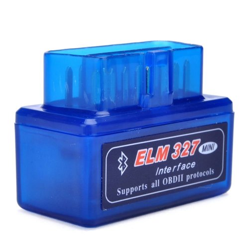 Mini ELM327 Interfaz V2.1 Bluetooth OBD-II OBD2 Auto coche herramienta de análisis de diagnóstico