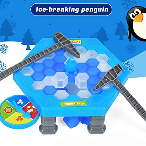 Mini Juego De Mesa De Trampa para Pingüinos para Niños, Trampa De Juguete, Pingüino De Rescate Interactivo, Martillo para Romper El Hielo, Bloque De Juguete, Desafío Peligroso para Piolet Mini Juego De Mesa De Trampa para Pingüinos para Niños, Trampa De Juguete, Pingüino De Rescate Interactivo, Martillo para Romper El Hielo, Bloque De Juguete, Desafío Peligroso para Piolet