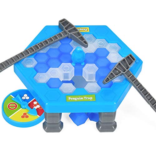 Mini Juego De Mesa De Trampa para Pingüinos para Niños, Trampa De Juguete, Pingüino De Rescate Interactivo, Martillo para Romper El Hielo, Bloque De Juguete, Desafío Peligroso para Piolet Mini Juego De Mesa De Trampa para Pingüinos para Niños, Trampa De Juguete, Pingüino De Rescate Interactivo, Martillo para Romper El Hielo, Bloque De Juguete, Desafío Peligroso para Piolet
