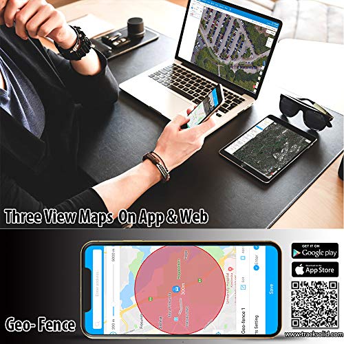 Mini Localizador GPS con Aplicación Gratuita para Android iOS/Rastreo GPS en Tiempo Real/Geo-Cerca/Alarmas SOS/Conversación bidireccional, Portátil GPS Tracker para Niños Adultos Mayores Mini Localizador GPS con Aplicación Gratuita para Android iOS/Rastreo GPS en Tiempo Real/Geo-Cerca/Alarmas SOS/Conversación bidireccional, Portátil GPS Tracker para Niños Adultos Mayores