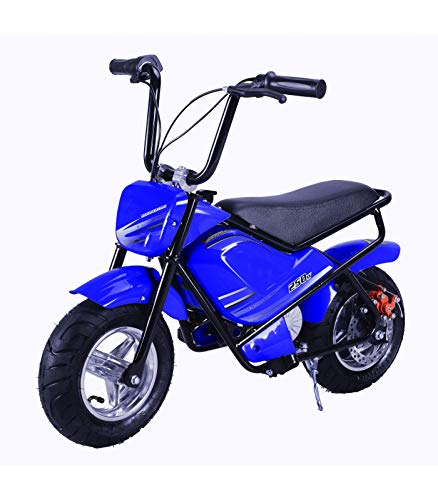 Mini moto eléctrica infantil 250w / mini scooter para niños de bateria/moto infantil electrica 24V 7AH (Azul)